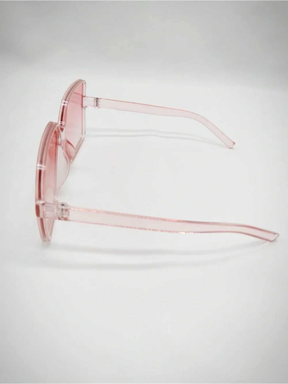 Pink Oversized Hexagon Sunglasses - Women Accessories